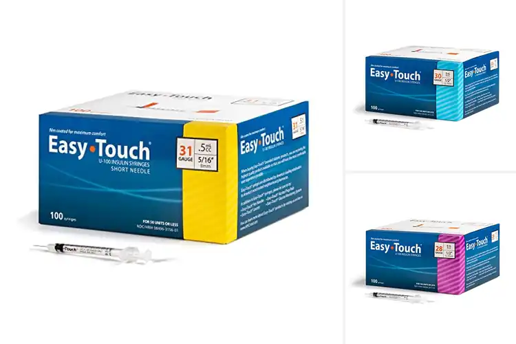 Detailed view of Best Insulin Syringe with Sharp Needle