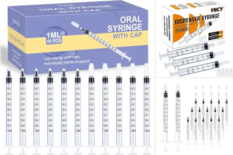 Detailed view of 10 Best Sterile Syringe Collection