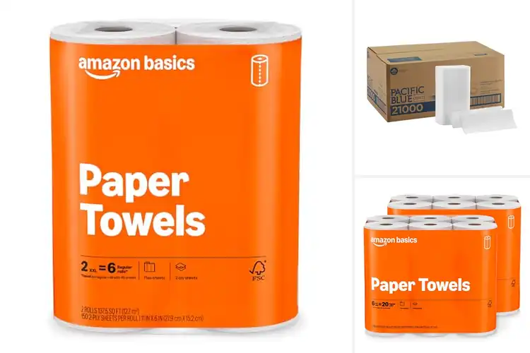 Detailed view of Best Absorbent Paper Towels 2-Ply