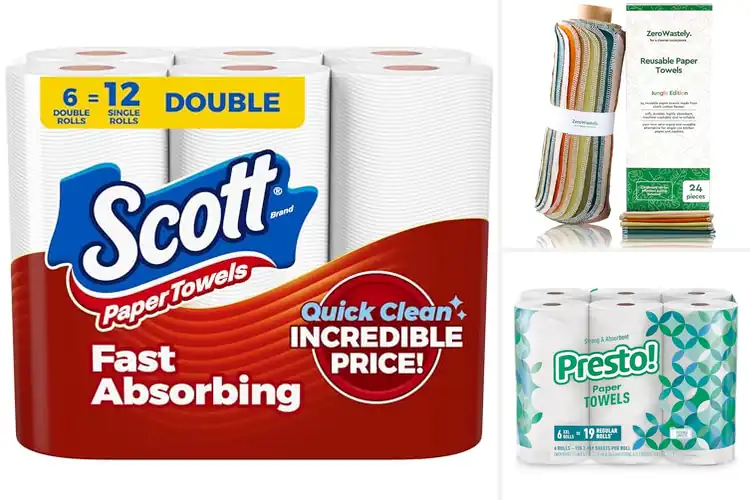 Detailed view of Best Alternative To Bounty Paper Towels