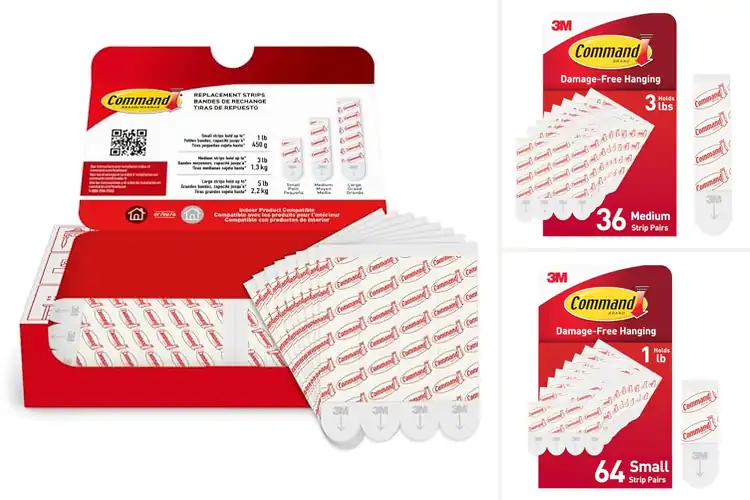 Detailed view of Best Indoor Wall Strips: Damage-Free Decorating Made Easy