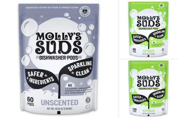 Detailed view of Best Low Sudsing Dishwasher Pods