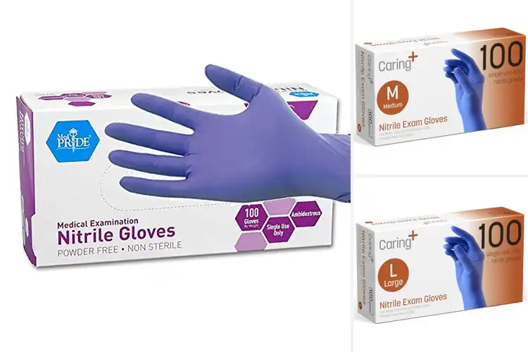 Detailed view of Best Nitrile Exam Gloves For Medical Use