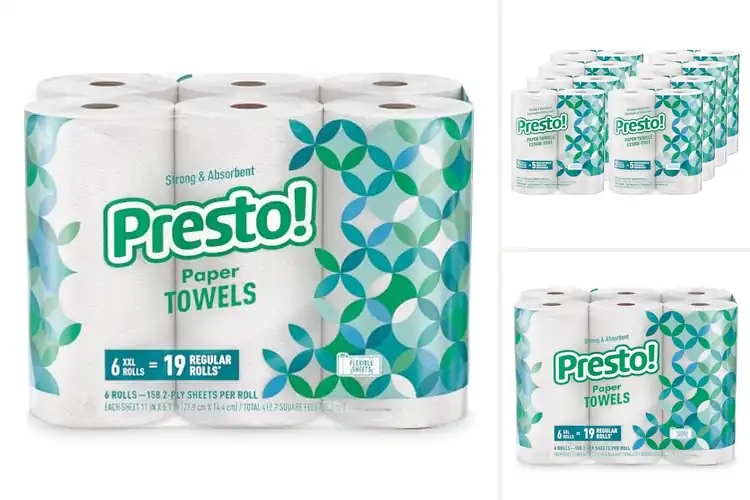 Detailed view of Best Presto Ultra-Strong Paper Towels