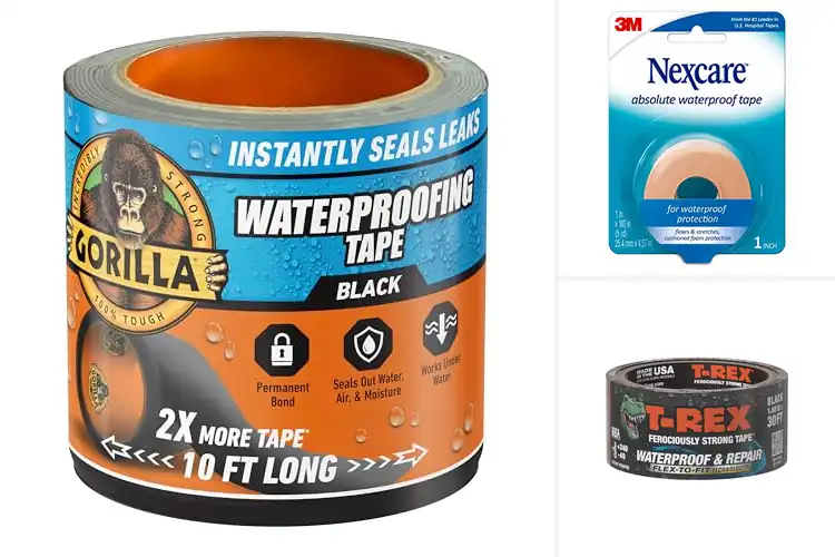 Detailed view of Best Waterproof Tapes
