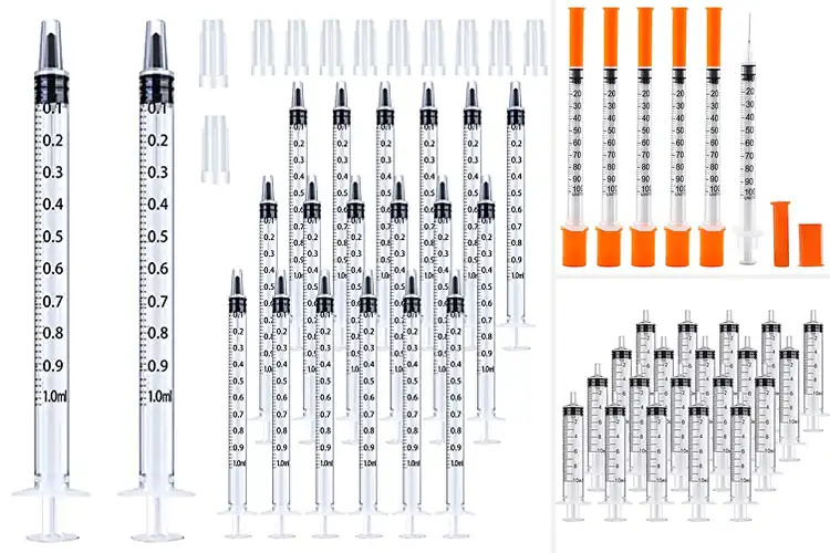 Detailed view of Best 20 Pack Syringes