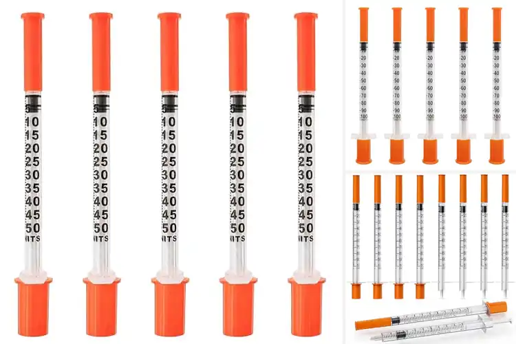 Detailed view of Best 5/16 Inch Short Needle Syringes