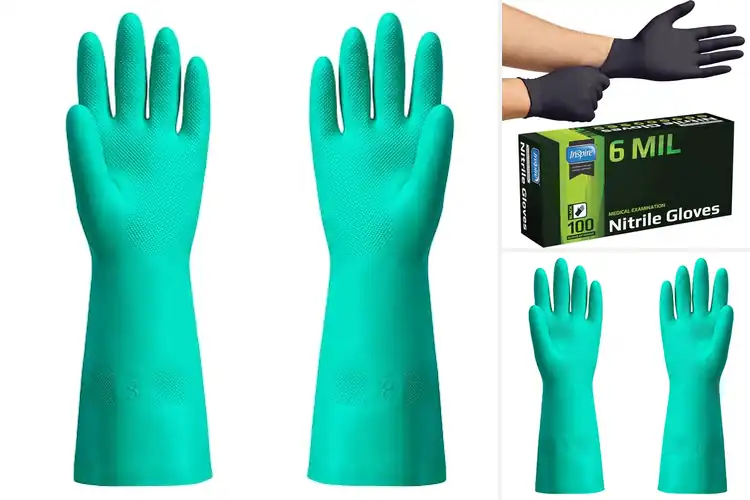 Detailed view of Best Chemical Resistance Gloves