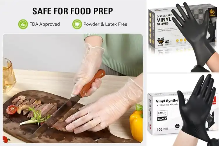 Detailed view of Best Disposable Gloves For Cooking