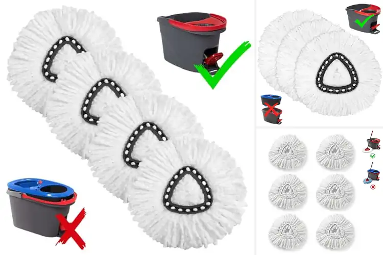 Detailed view of Best Easy Cleaning Mop Head Replacements