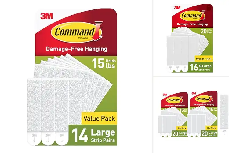 Detailed view of Best Frame Hanging Strips: Top 10 Easy, Damage-Free Picks