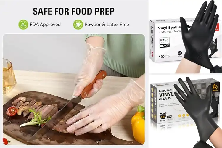 Detailed view of Best Latex Free Gloves For Food Prep