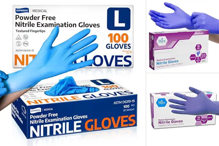 Detailed view of Best Medical Home Use Gloves for Safety & Comfort Daily
