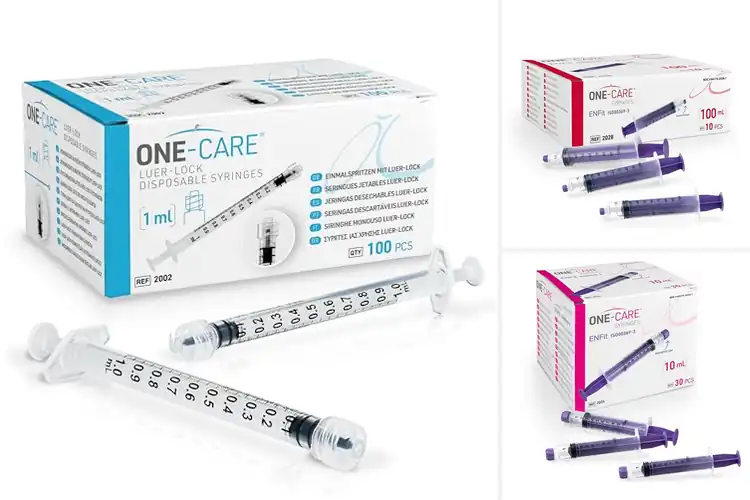 Detailed view of Best Minimal Dead Space Syringes