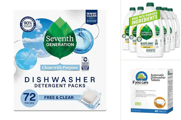 Detailed view of Best Plant-Based Dishwasher Detergent
