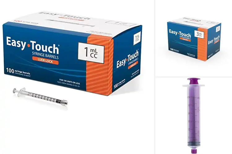 Detailed view of Best Smooth Barrel Syringes