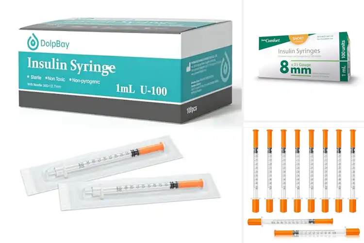 Detailed view of Best Smooth Insulin Syringes for Comfort & Accurate Dosing