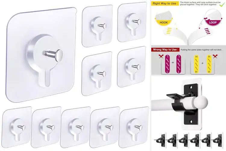 Detailed view of Best Surfaces For Wall Hangers On Smooth Surfaces