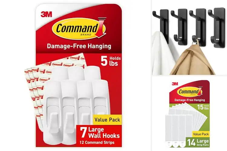 Detailed view of Best Wall Hangers: Top 10 Easy, Damage-Free Organizers
