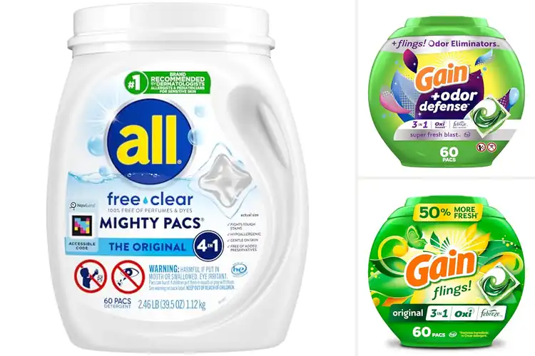 Detailed view of Best 60-Count Detergent Pods