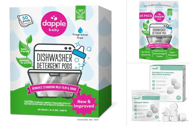 Detailed view of Best Baby Bottle-Safe Dishwasher Detergent