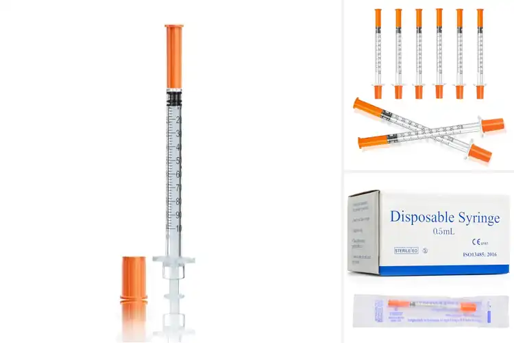 Detailed view of Best Box of 100 Syringes