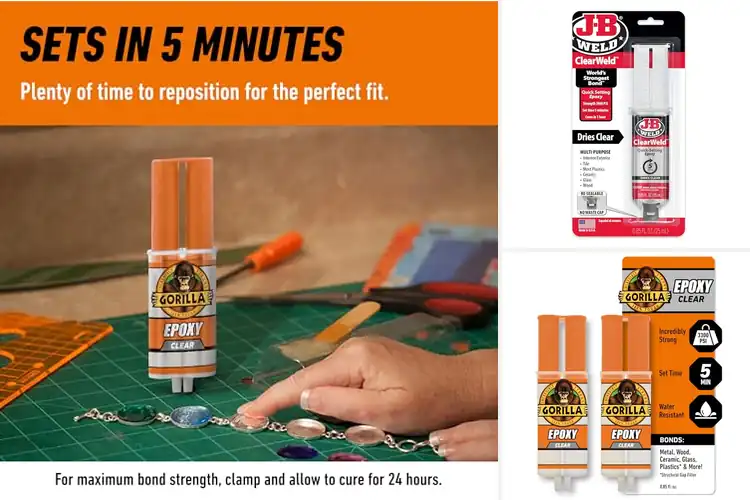 Detailed view of Best Clear Epoxies