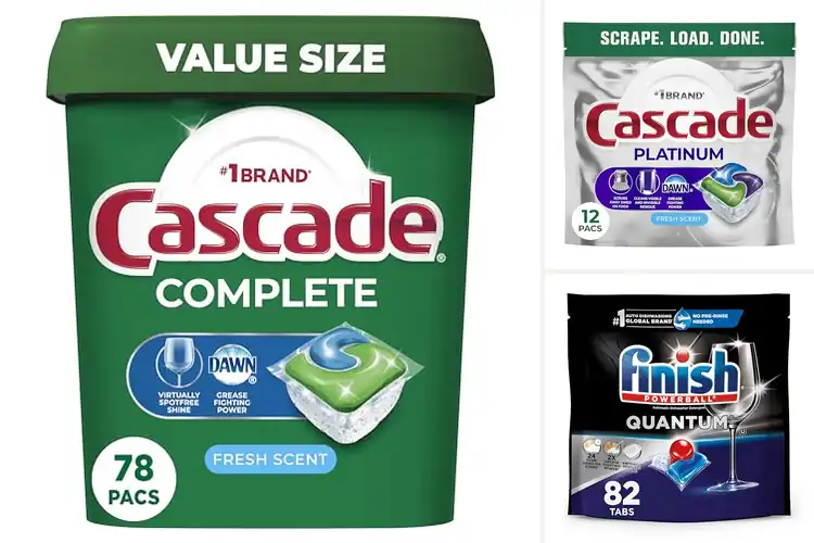 Detailed view of Best Effective Dishwasher Pods: Sparkling Dishes Made Easy
