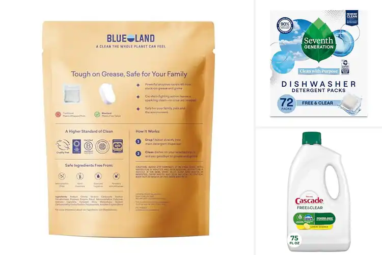Detailed view of Best Gentle Dishwasher Detergent