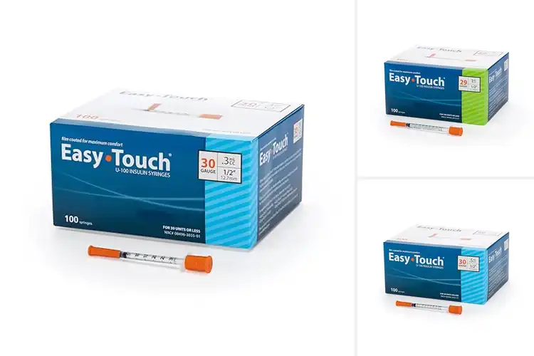 Detailed view of Best Insulin Syringes With Bold Markings