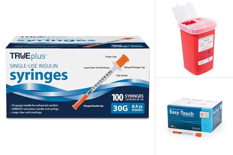 Detailed view of Best Insulin Syringes With Sharp Needles