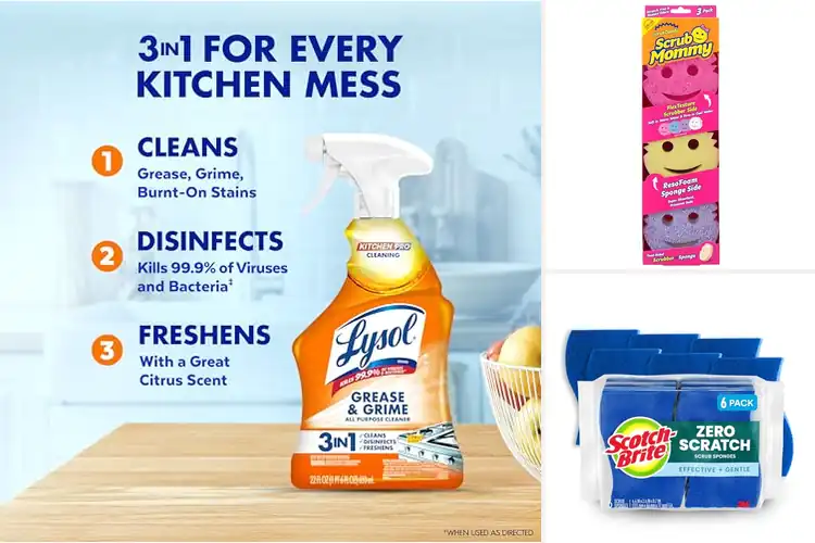Detailed view of Best Kitchen Cleaning Supplies