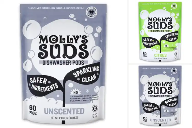 Detailed view of Best Low-Suds Dishwasher Pods