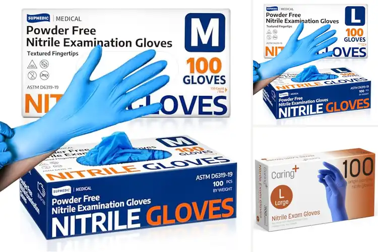 Detailed view of Best Medical Use Gloves