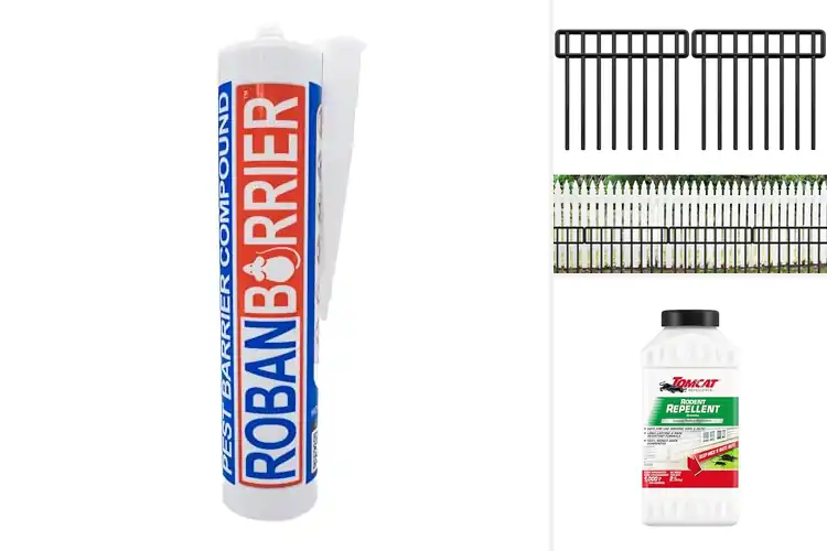 Detailed view of Best Outdoor Rodent Barriers
