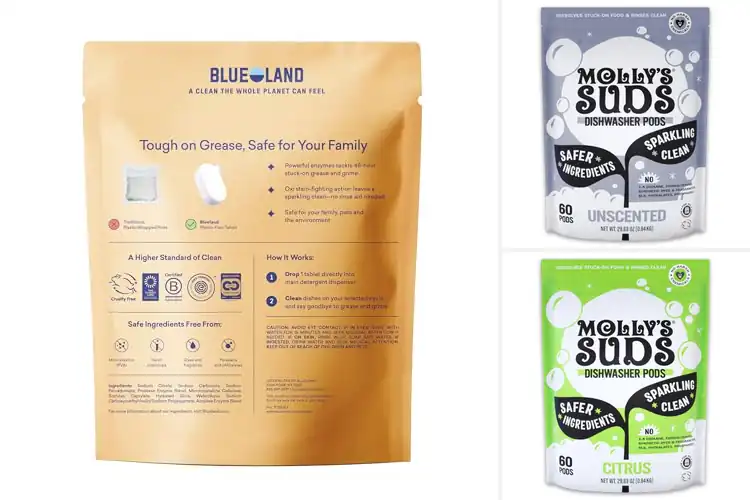 Detailed view of Best Porcelain-Safe Dishwasher Detergent