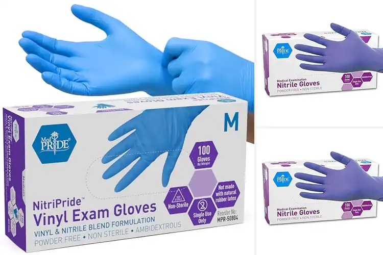 Detailed view of Best Powder-Free Protection Gloves