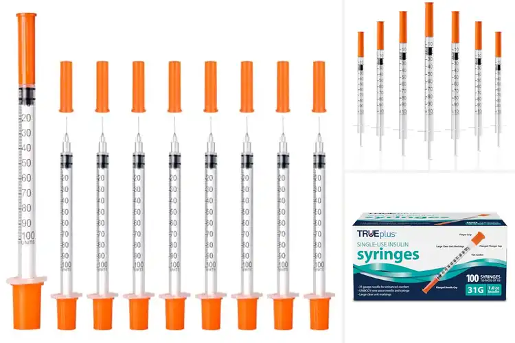 Detailed view of Best Short Needle Insulin Syringes