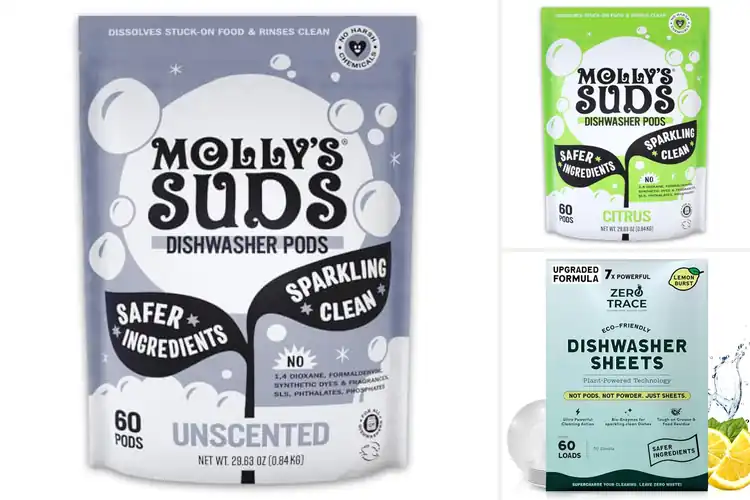Detailed view of Best Soft Water Dishwasher Detergent