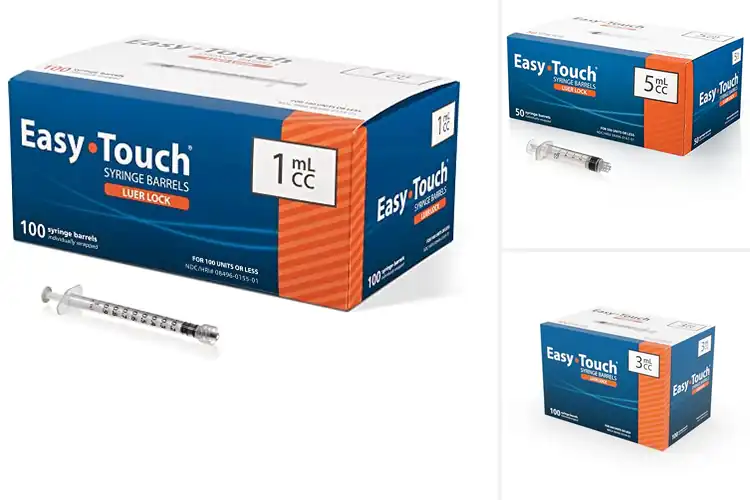 Detailed view of Best Syringes With Smooth Barrels