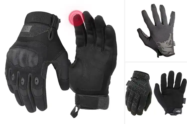 Detailed view of Best Tactical Gloves