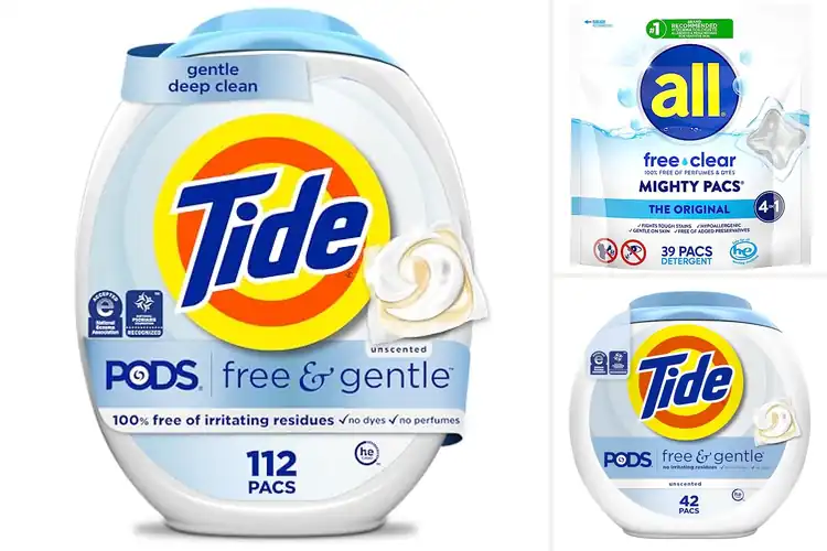 Detailed view of Best Unscented Detergent Pods