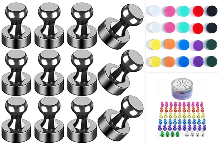 Detailed view of Best Whiteboard Magnets: Strong, Stylish & Organized
