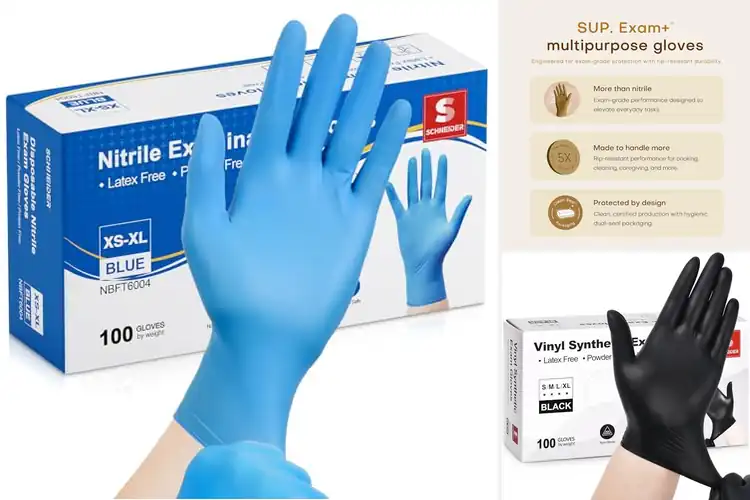 Detailed view of Best 100Count Box Gloves: Top Picks for Safety & Comfort