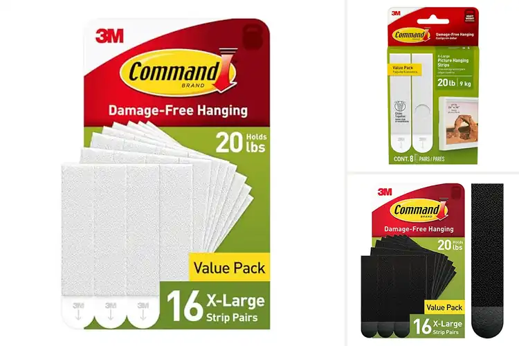 Detailed view of Best 20 Lb Picture Hanger Strips