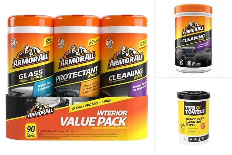 Detailed view of Best Automotive Cleaning Wipes