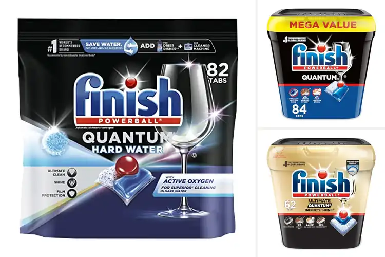 Detailed view of Best For Hard And Soft Water Dishwasher Pods