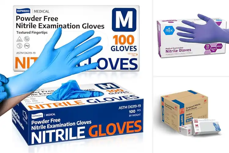 Detailed view of Best Medium Nitrile Glove