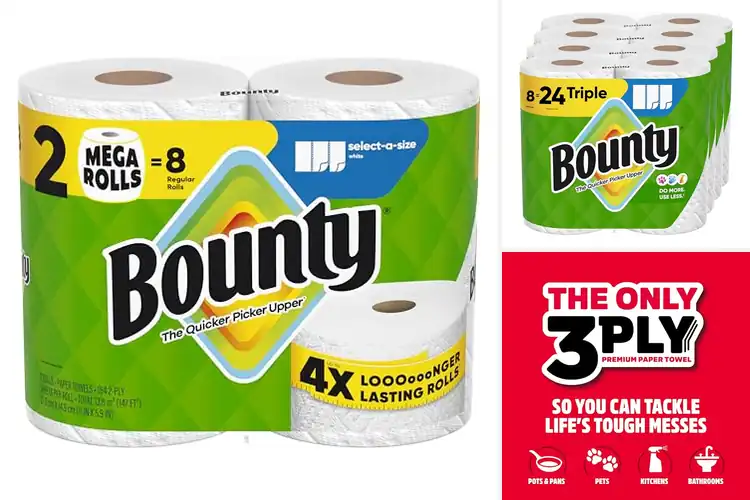 Detailed view of Best Mega Roll Paper Towels