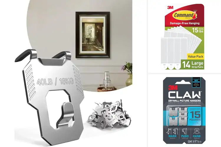 Detailed view of Best No-Tool Picture Hangers